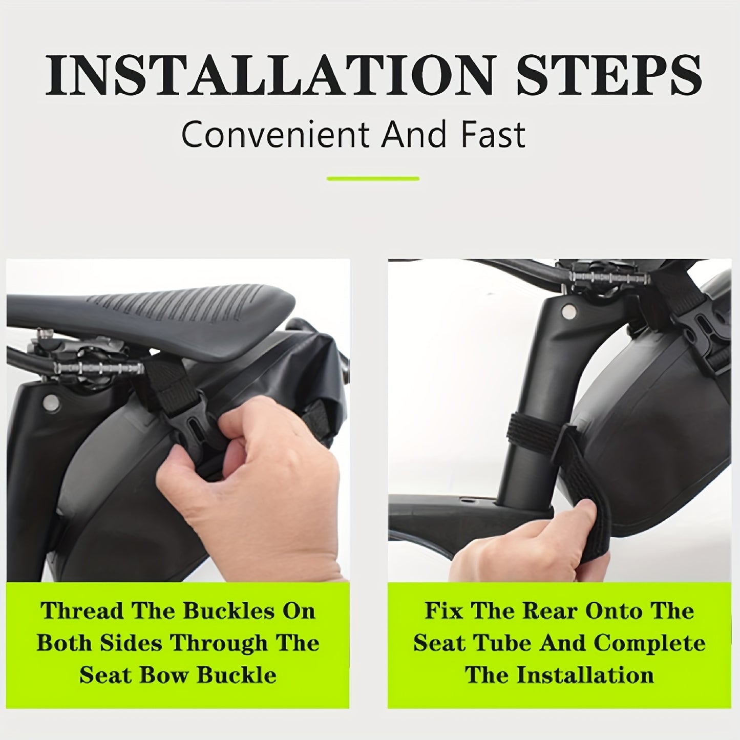 Seat Pack – 12 L Roll-Top Saddle Bag