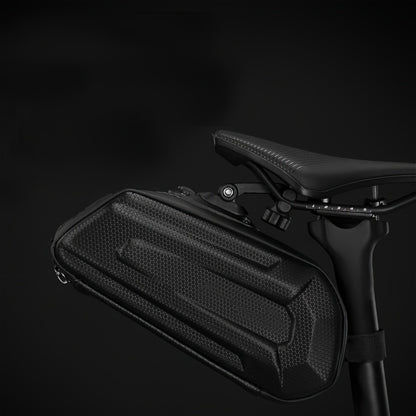 Saddle Bag – EVA Hardshell, Quick-Mount Bracket (Bike)