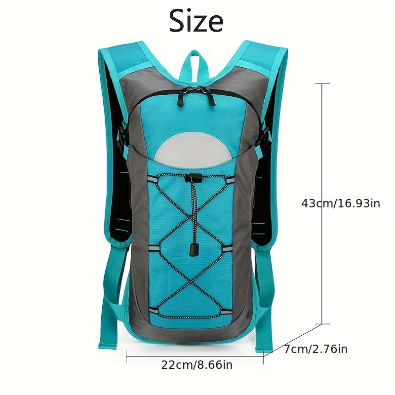 Cycling Daypack – Lightweight Polyester, Zipper Closure