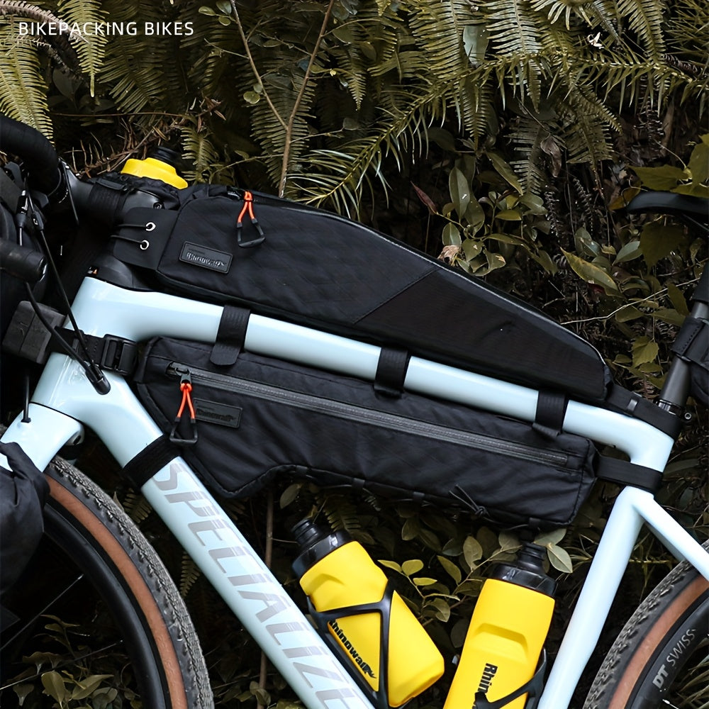 Top Tube Frame Bag – 2.1 L, Extra-Long, Black