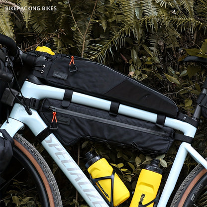 Top Tube Frame Bag – 2.1 L, Extra-Long, Black