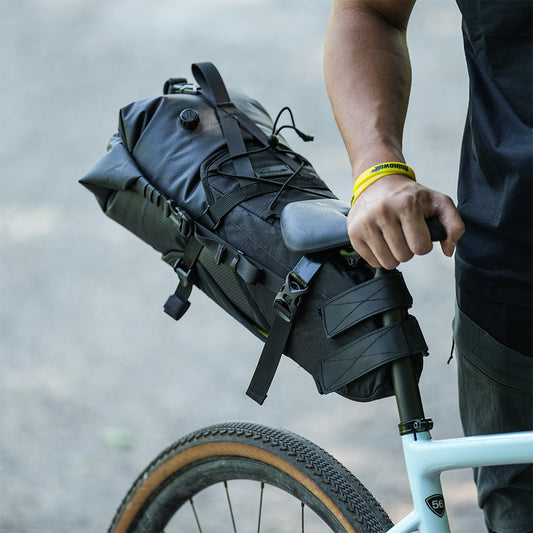 Rear Seat Pack – 14 L Saddle Bag with Harness, Black