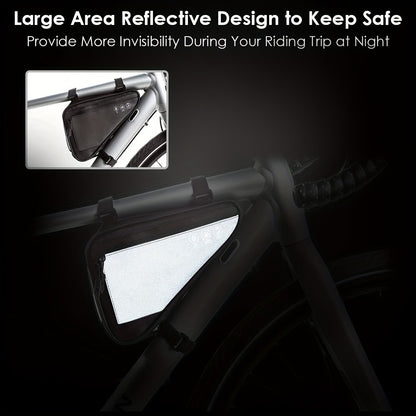 WOLRI Triangle Frame Bag – 1.5 L, Strap-Mount (Bike)