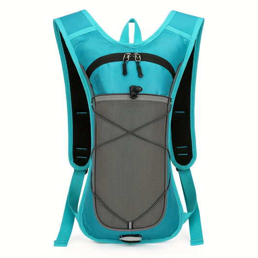 Lightweight Sports Daypack – Nylon Shell, Zipper Closure (Cycling/Running)