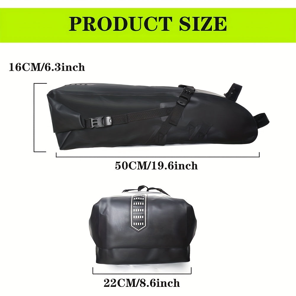 Seat Pack – 12 L Roll-Top Saddle Bag