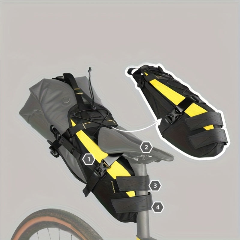 Harness Seat Pack – PVC Saddle System with Dry Bag