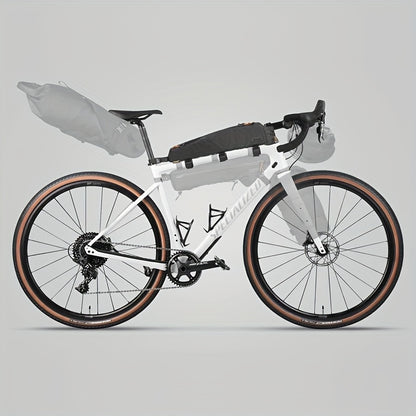 Top Tube Frame Bag – 2.1 L, Extra-Long, Black
