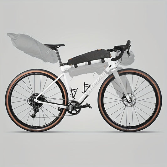 Top Tube Frame Bag – 2.1 L, Extra-Long, Black