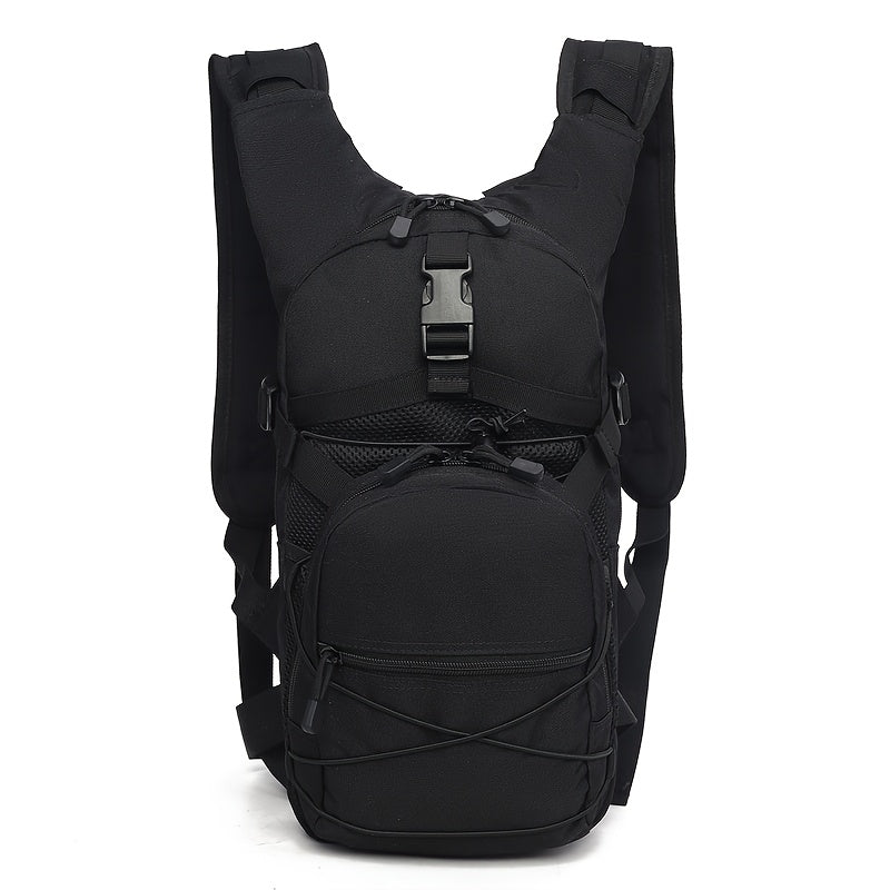 Hydration Backpack – Soft-Shell Nylon, Up to 20 L, Black (Cycling/Hiking)