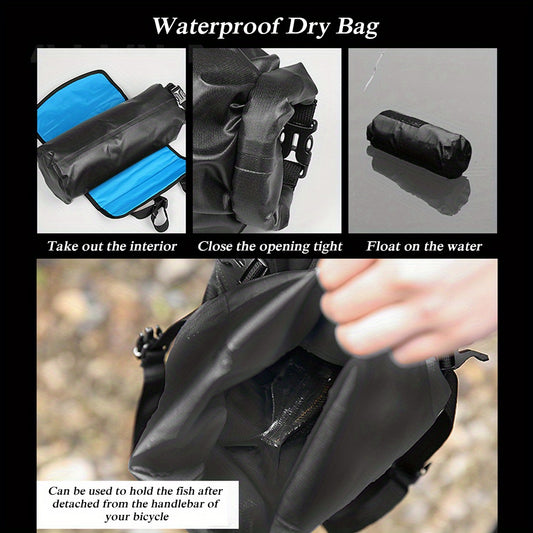 Handlebar Dry Bag – 3–7 L Roll-Top