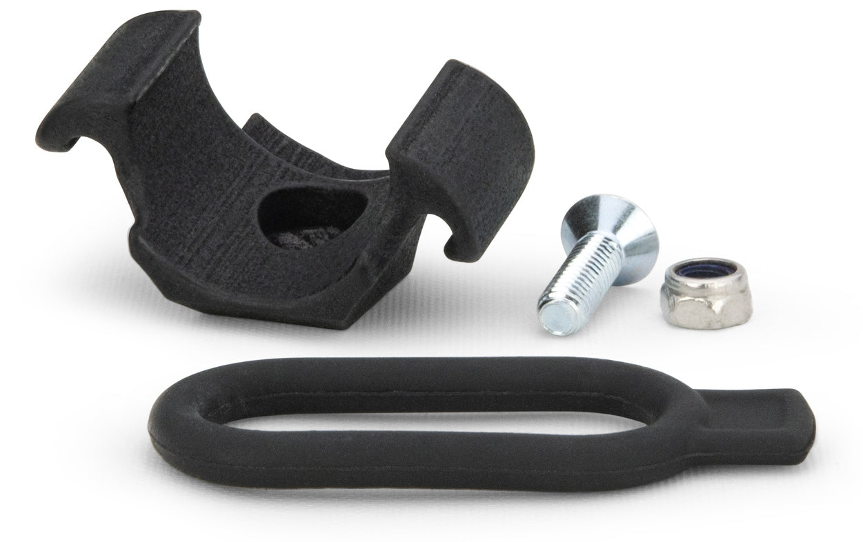 Bolt-On Rack Mount for Bike Lights - 200g Aluminum