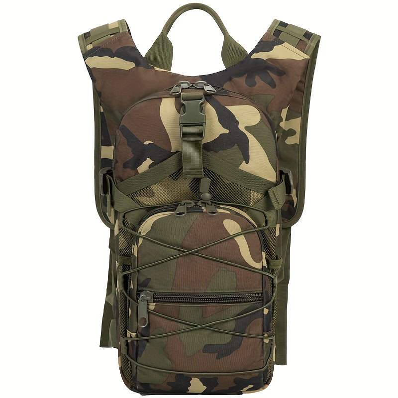 Hydration Daypack – MOLLE-Compatible, Lightweight Polyester