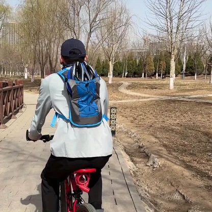 Cycling Daypack – Lightweight Polyester, Zipper Closure