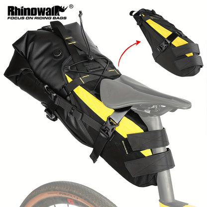 Rear Seat Pack – 14 L Saddle Bag with Harness, Black