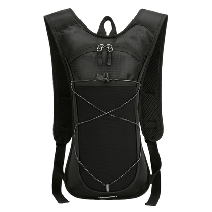 Lightweight Sports Daypack – Nylon Shell, Zipper Closure (Cycling/Running)