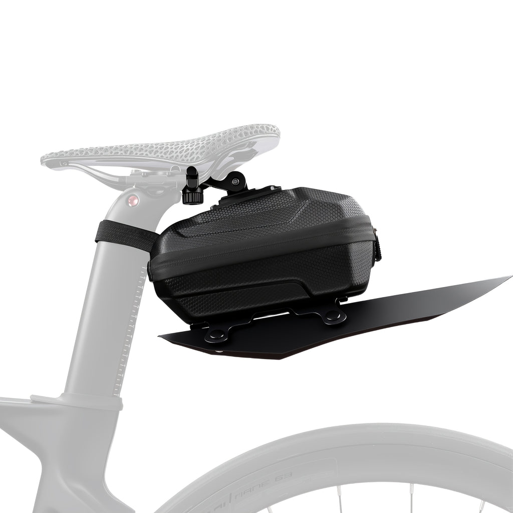 Rear Trunk/Saddle Bag – 2.4 L EVA/PVC Hardshell, Quick-Mount Base