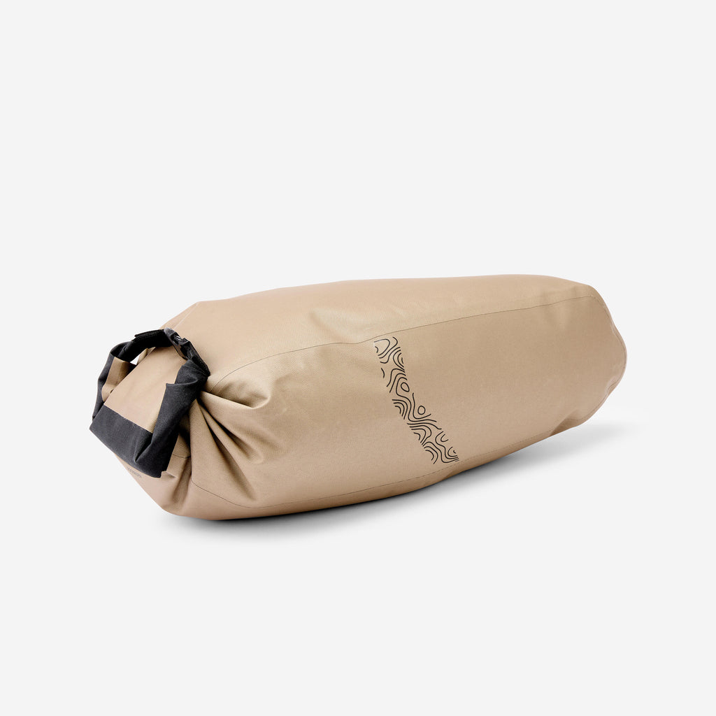 6-15L Saddle Dry Bag - Roll-Top with Air Valve - Polyester