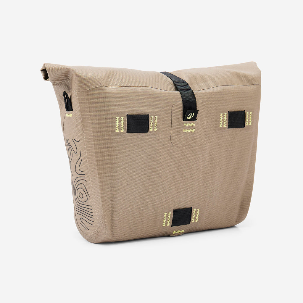 3.5L Handlebar Dry Bag - Roll-Top with Inner Pockets - Polyester