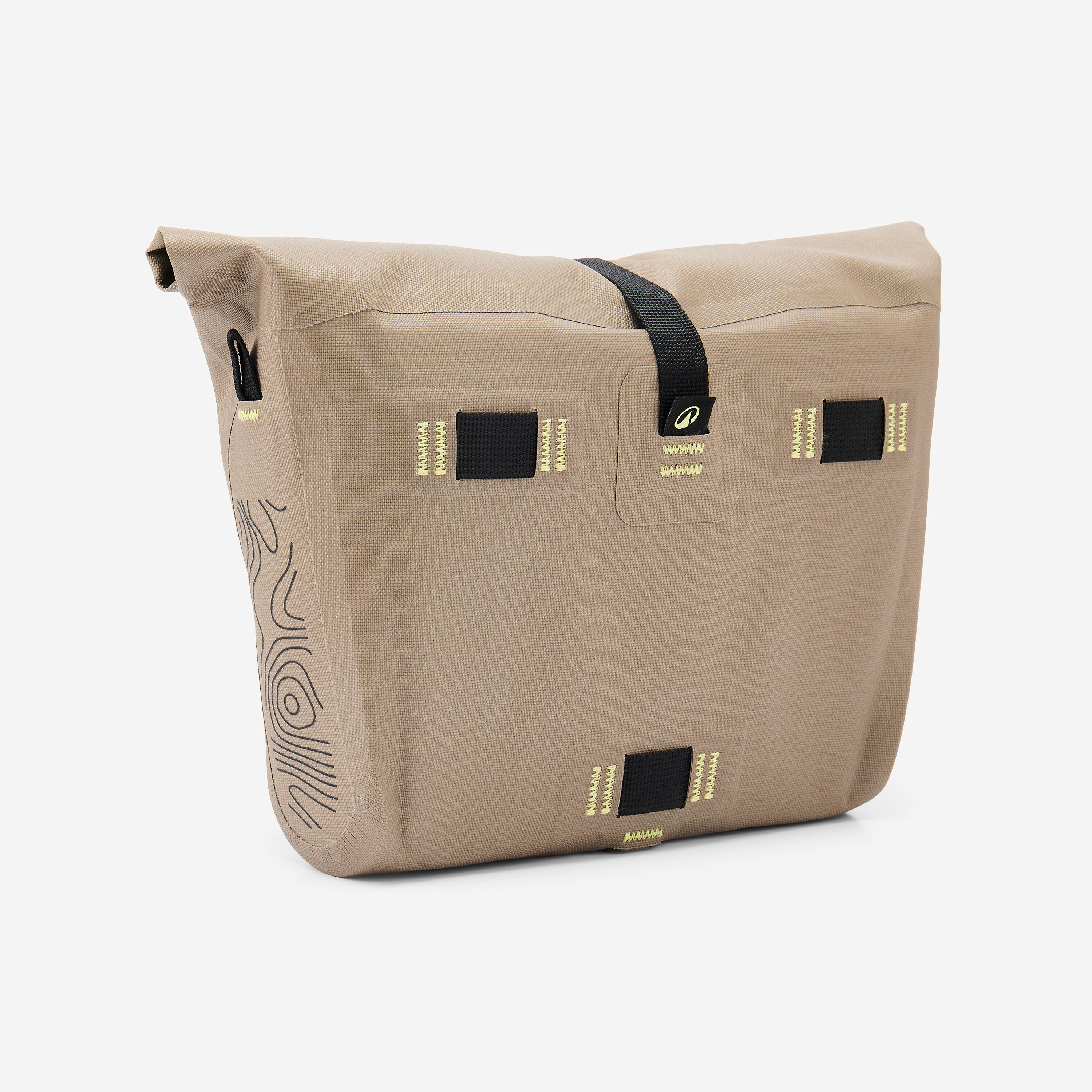 3.5L Handlebar Dry Bag - Roll-Top with Inner Pockets - Polyester