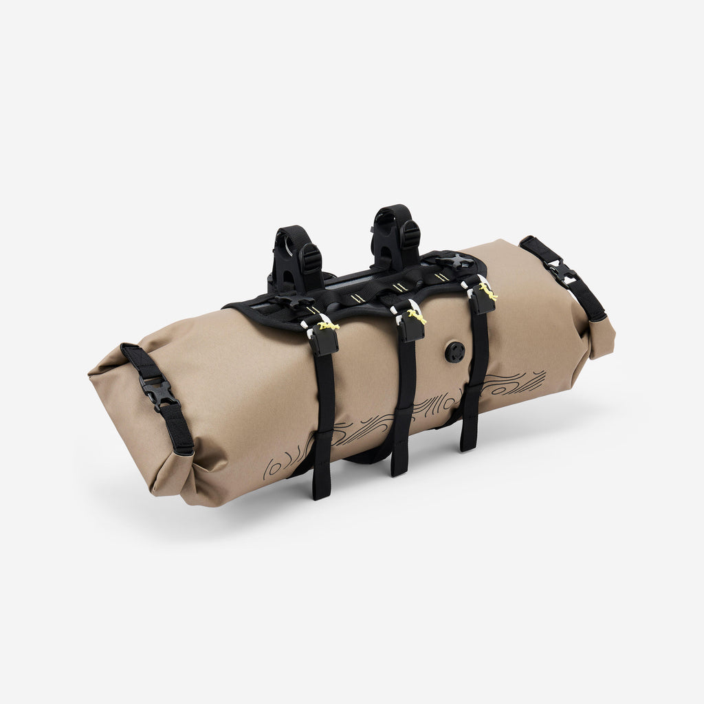 5-15L Handlebar Dry Bag - Roll-Top with Air Valve - Polyester