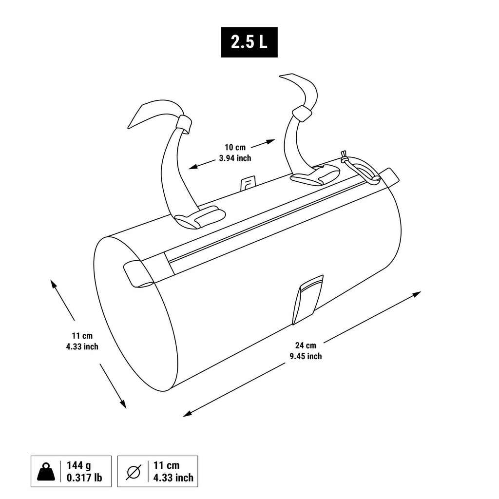 2.5 L Bike Handlebar Bag