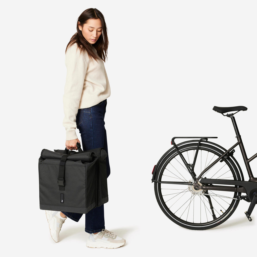 20 L Bike Double Pannier Bag 500