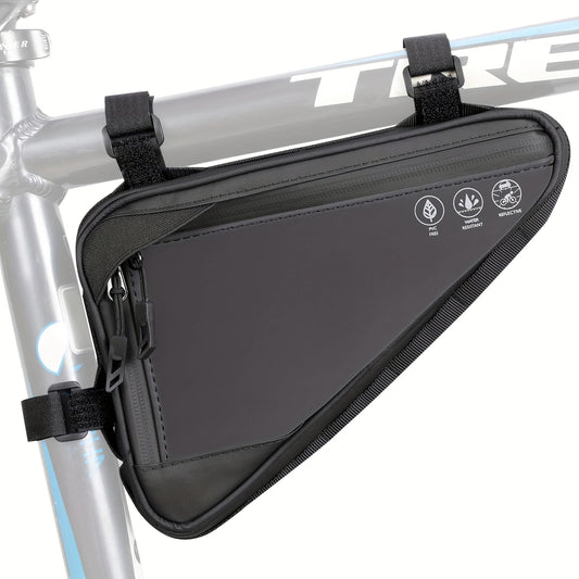 WOLRI Triangle Frame Bag – 1.5 L, Strap-Mount (Bike)