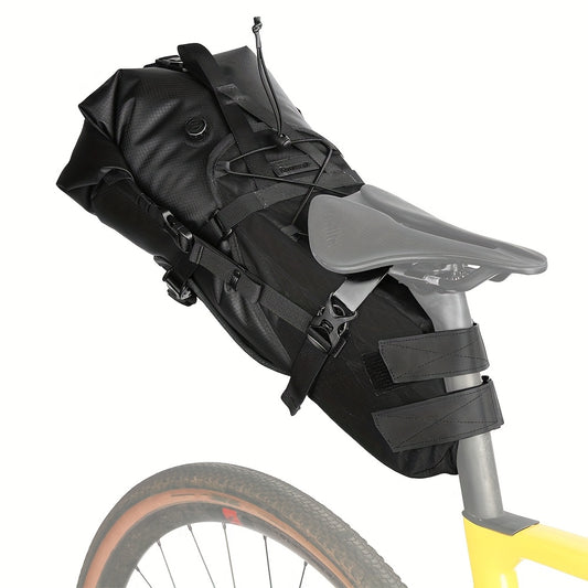 Rear Seat Pack – 14 L Saddle Bag with Harness, Black
