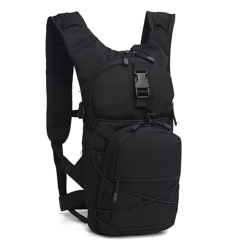 Hydration Backpack – Soft-Shell Nylon, Up to 20 L, Black (Cycling/Hiking)