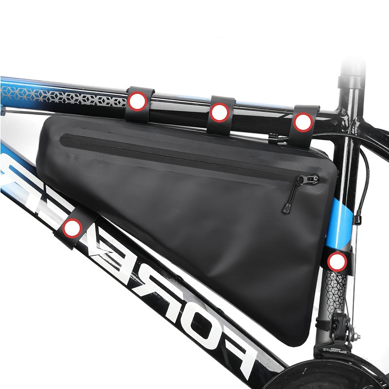 Triangle Frame Bag – 40×24×8 cm PVC, Strap-Mount
