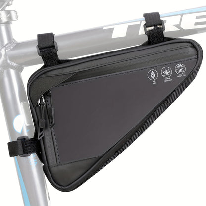 WOLRI Triangle Frame Bag – 1.5 L, Strap-Mount (Bike)